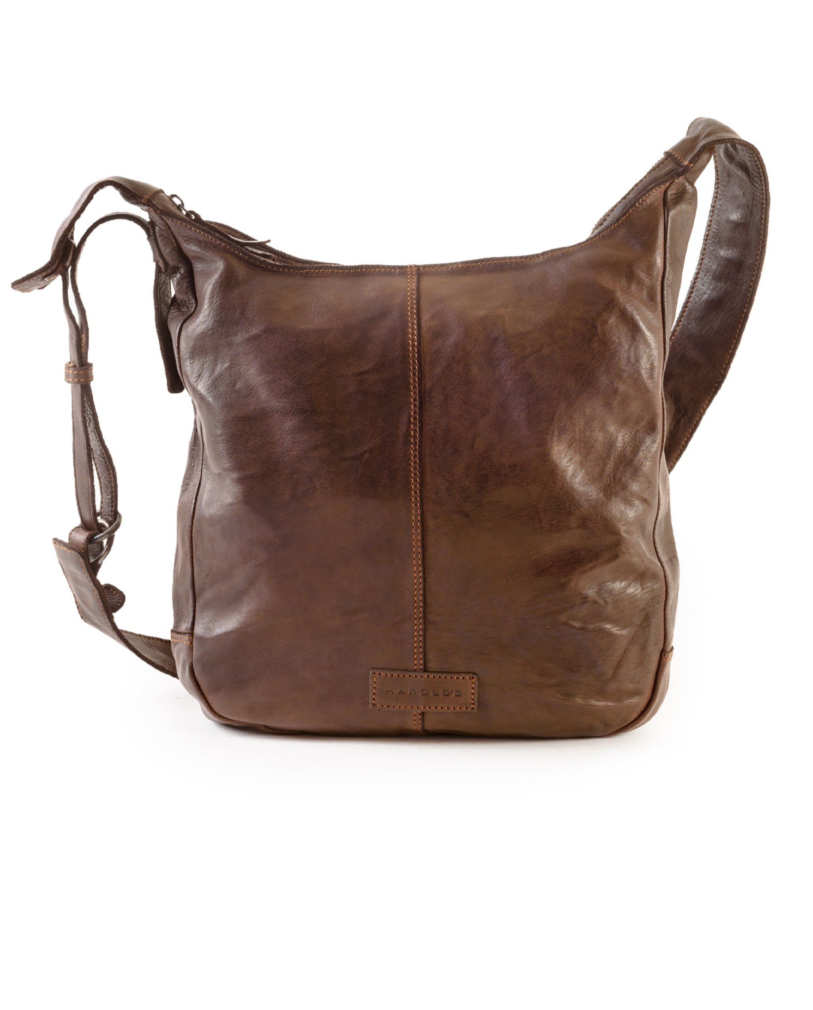 harolds-submarine-pouch-up-shopper-schwarz-rindleder-reissverschluss image 8