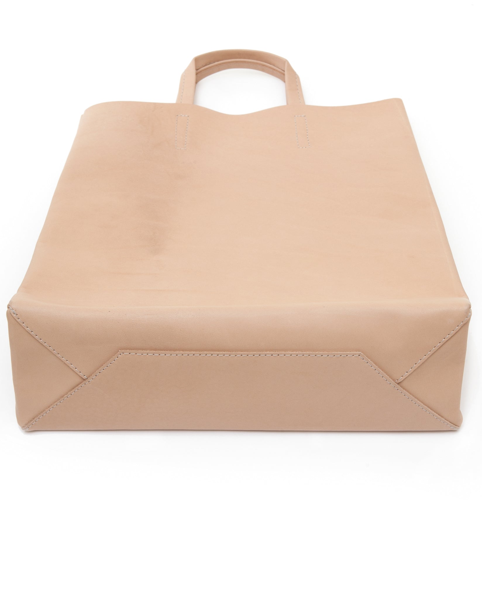 harolds-kraud-leather-paperbag-shopper-natur-a4-leder image 5