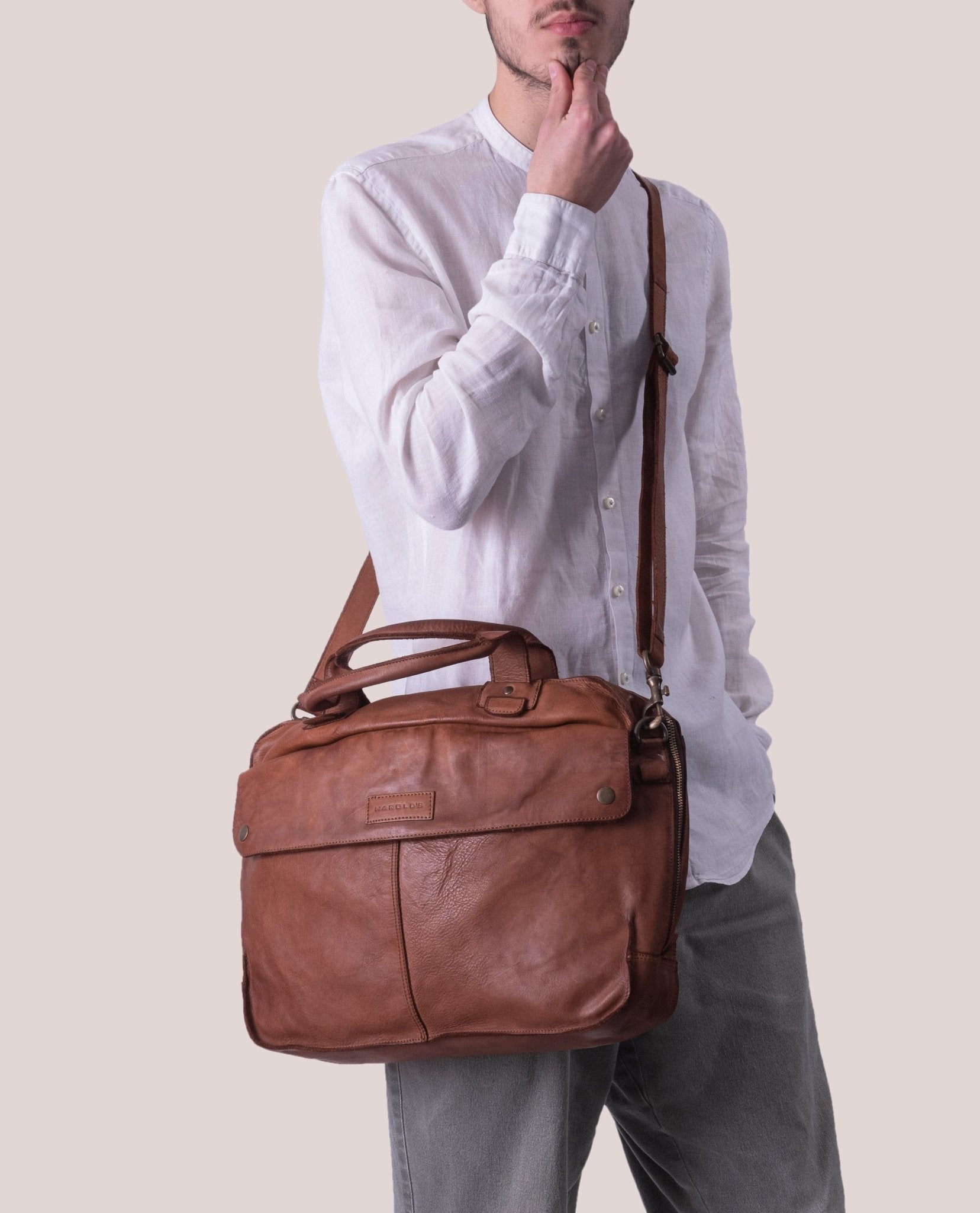 harolds-submarine-businessbag-businesstasche-schwarz-15-zoll image 2