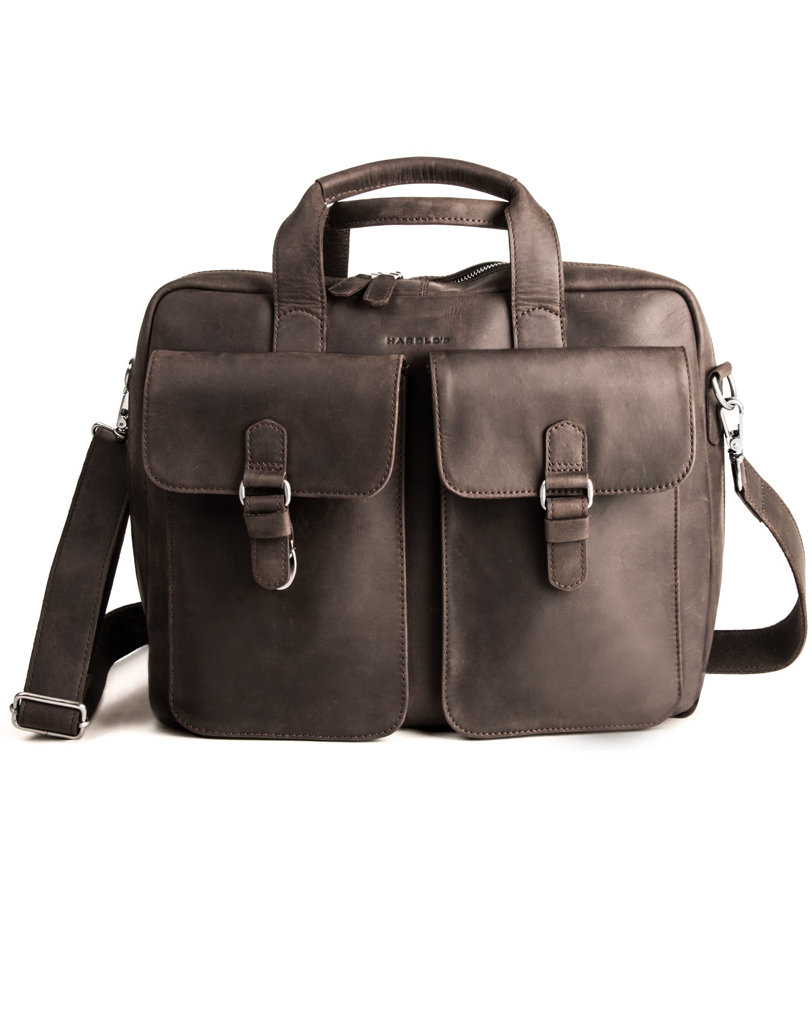harolds-toro-businessbag-businesstasche-schwarz-17-zoll-rindleder image 3