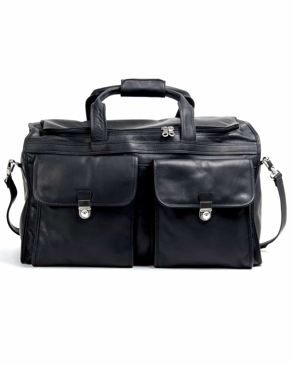 harolds-country-travelbag-medium-reisetasche-schwarz-leder image 4