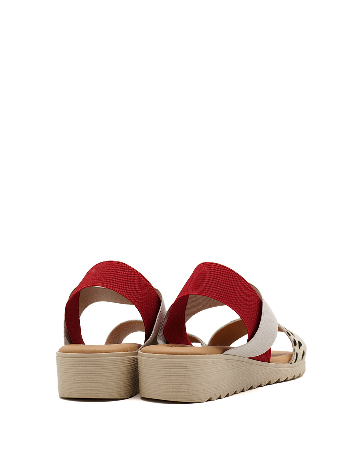 soruka-venus-print-sandalen-rot-beige-leder-gelsohle image 4