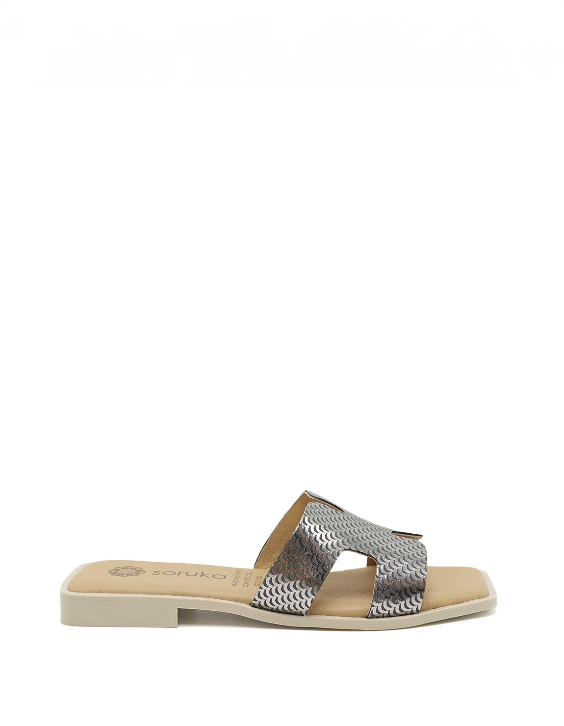 soruka-daphne-sandalen-damen-metallic-flach-leder image 3