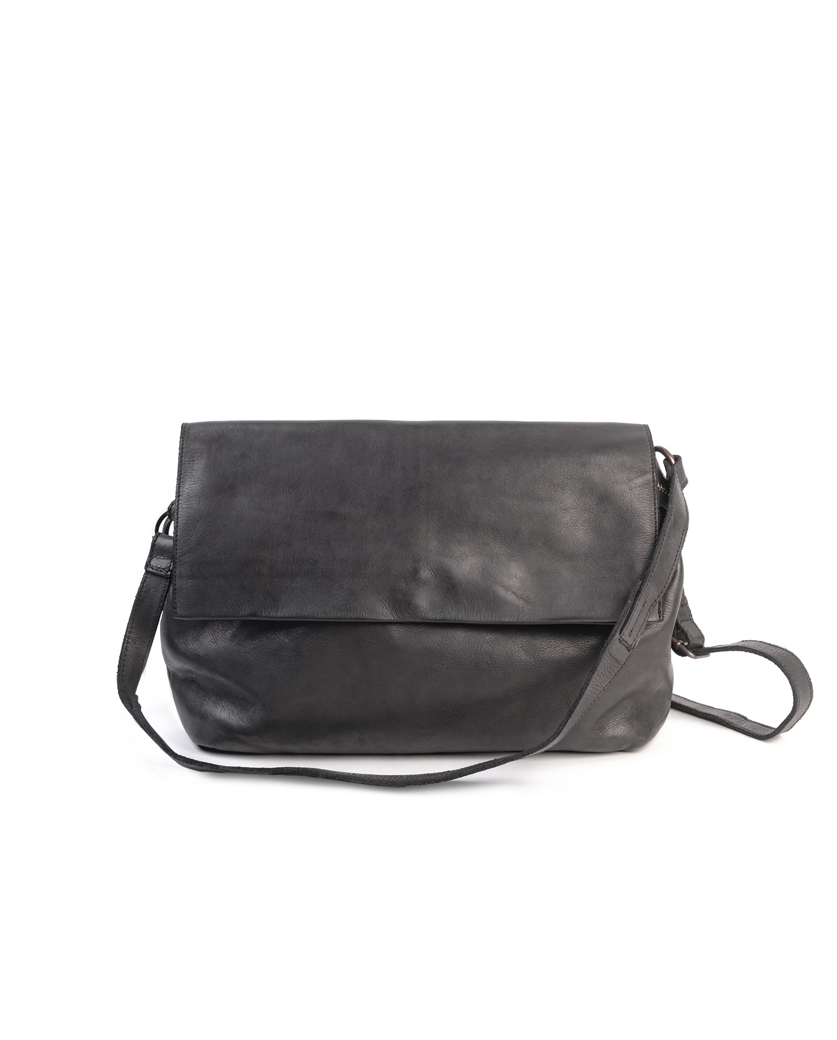 harolds-submarine-handbag-flap-schwarz-leder image 1