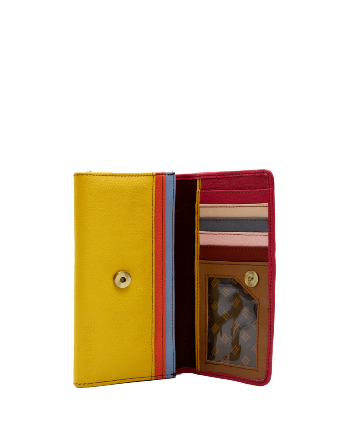 soruka-slimwallet-damen-geldb-rse-rosa-gelb-leder-lang image 2
