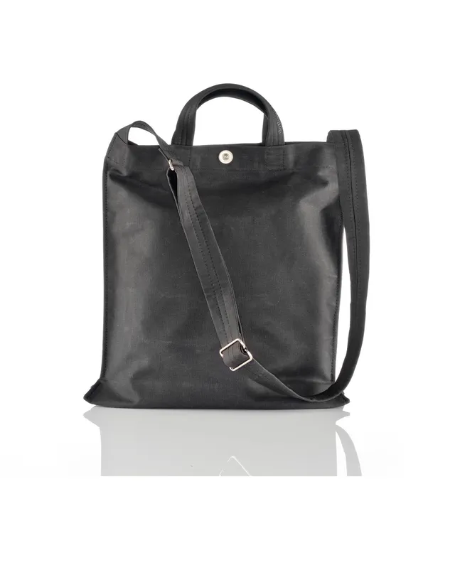 kraud-tentbag-shoppingbag-shopper-schwarz-zeltstoff image 1