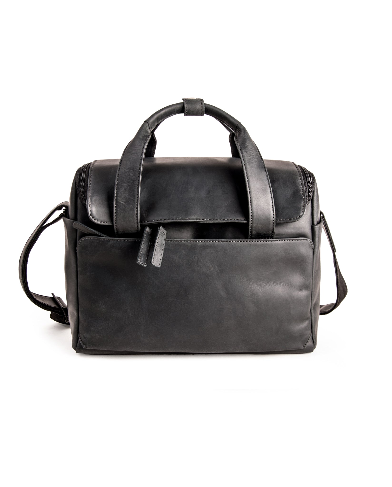 harolds-2in1-gro-kameratasche-schwarz-leder image 1