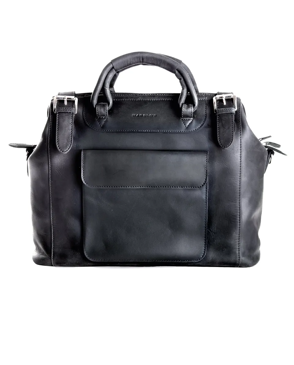 harolds-dothebag-fototasche-gro-leder-kameratasche-schwarz image 1