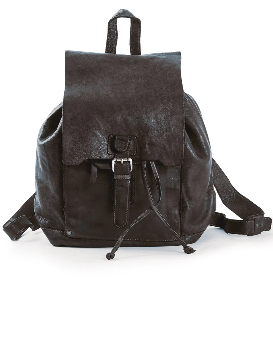 harolds-submarine-backpack-rucksack-schwarz-leder image 1