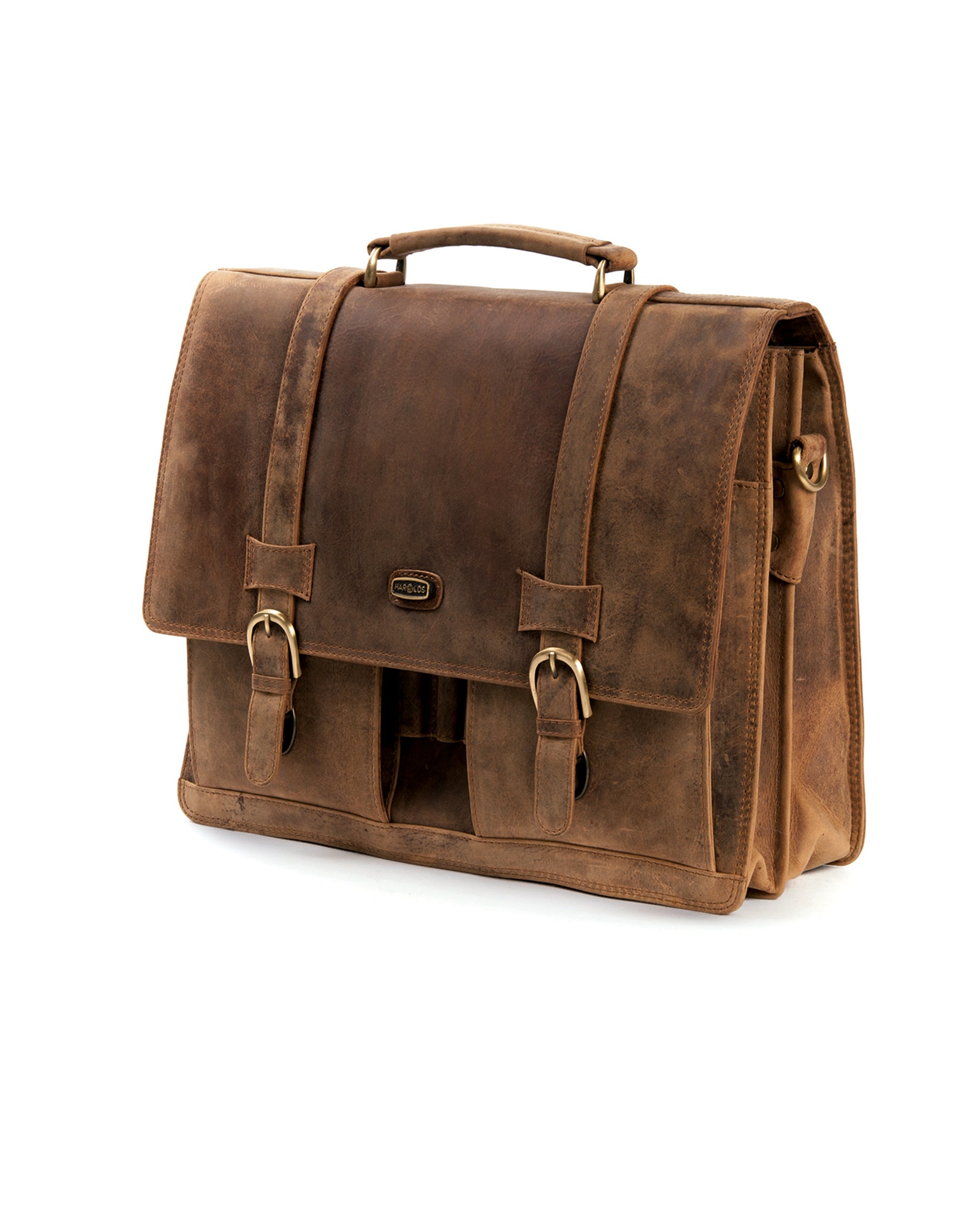 harolds-antic-briefcase-l-aktentasche-natur-rindleder image 3