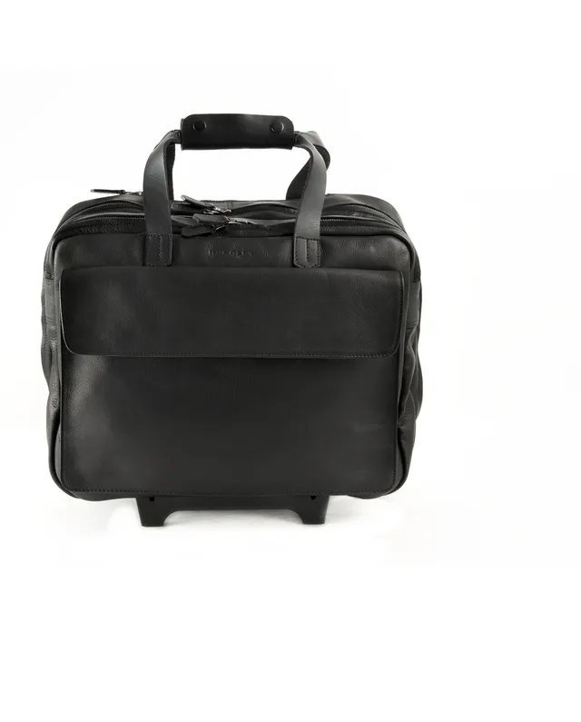 harolds-ivy-lane-notebook-businesstrolley-leder-schwarz-trolley image 1