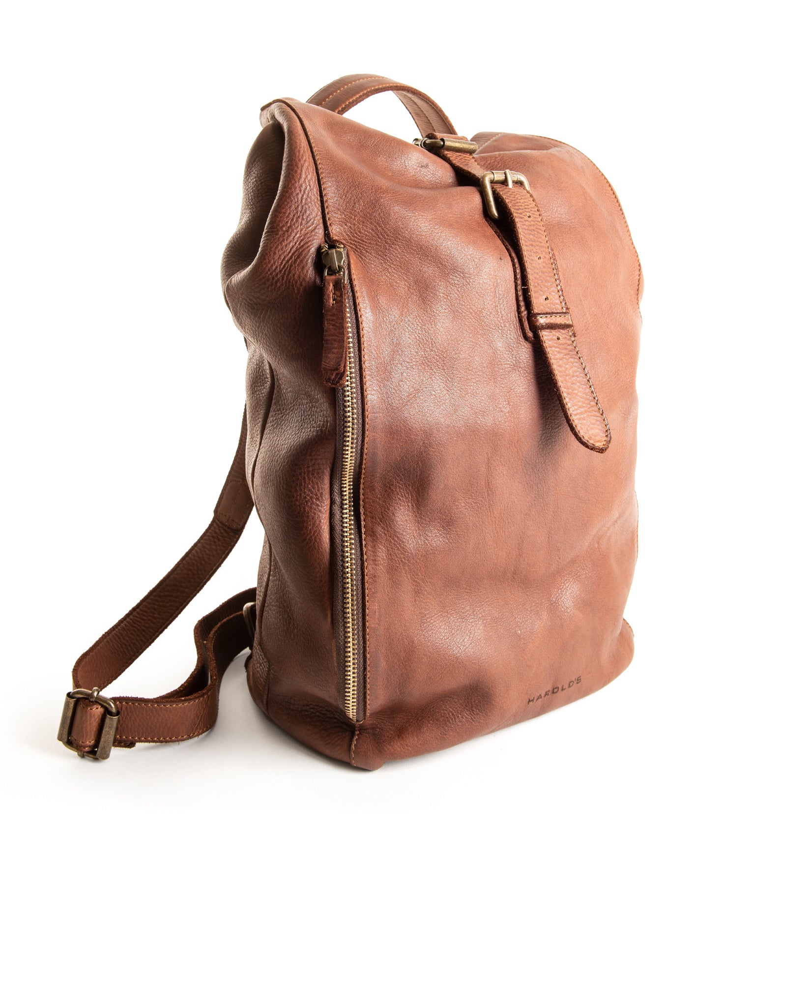 harolds-submarine-backpack-rollover-m-rucksack-cognac-laptop image 4