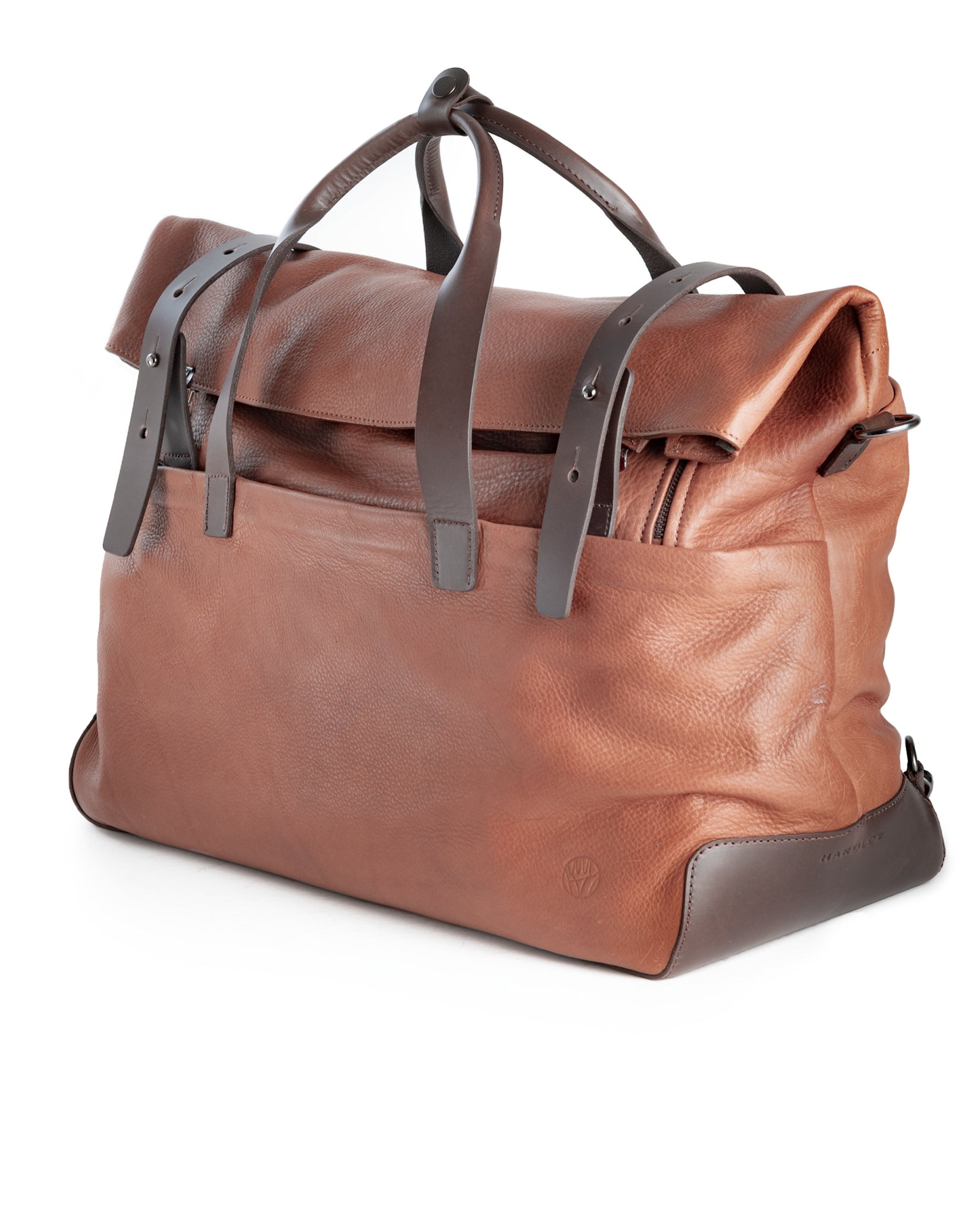 harolds-mount-ivy-weekender-reisetasche-cognac-vollrindleder image 6