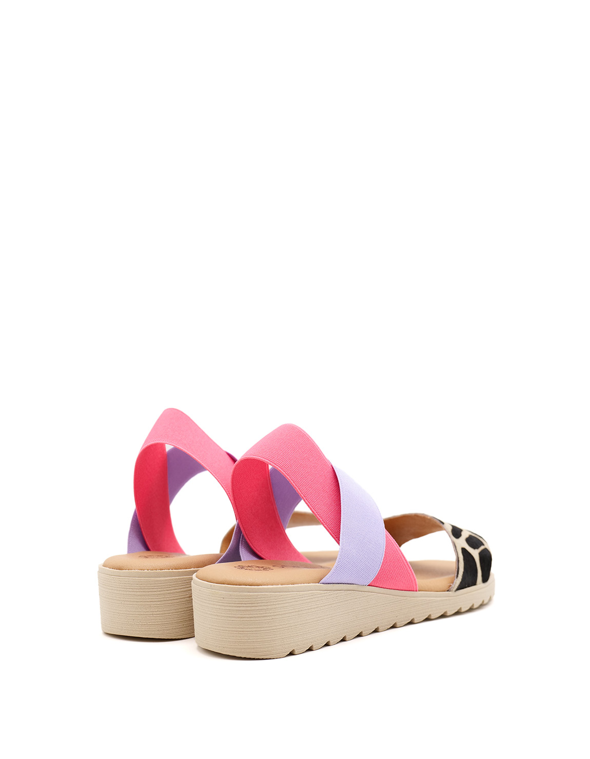 soruka-footwear-venus-print-leder-sandalen-lila-pink image 3