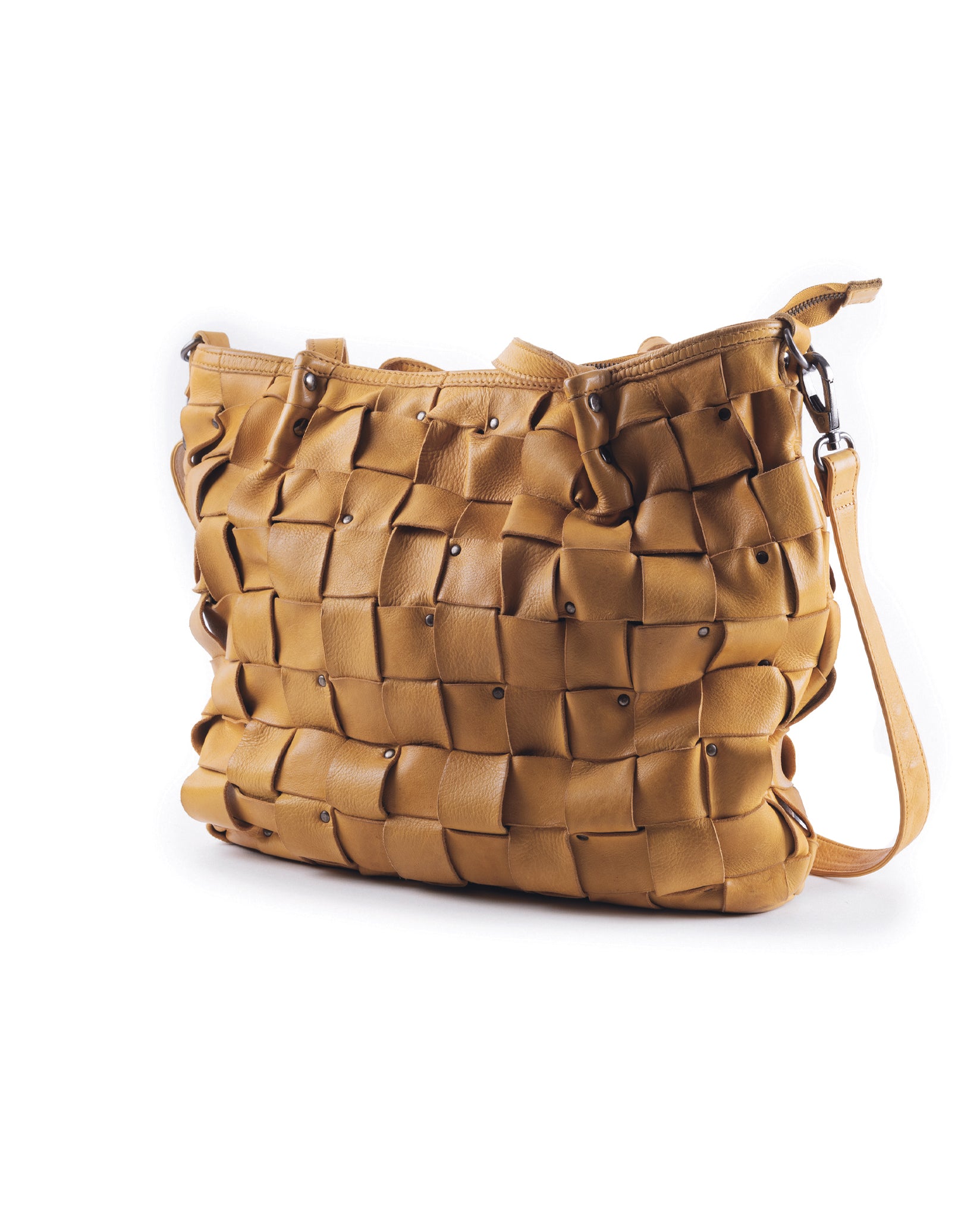 harolds-galore-braid-totebag-shopper-gelb-geflecht image 4