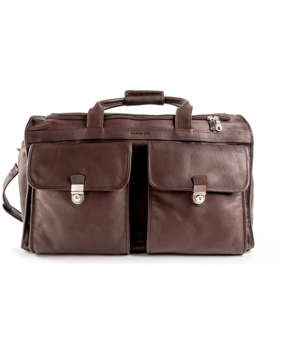 harolds-country-travelbag-medium-reisetasche-schwarz-leder image 1
