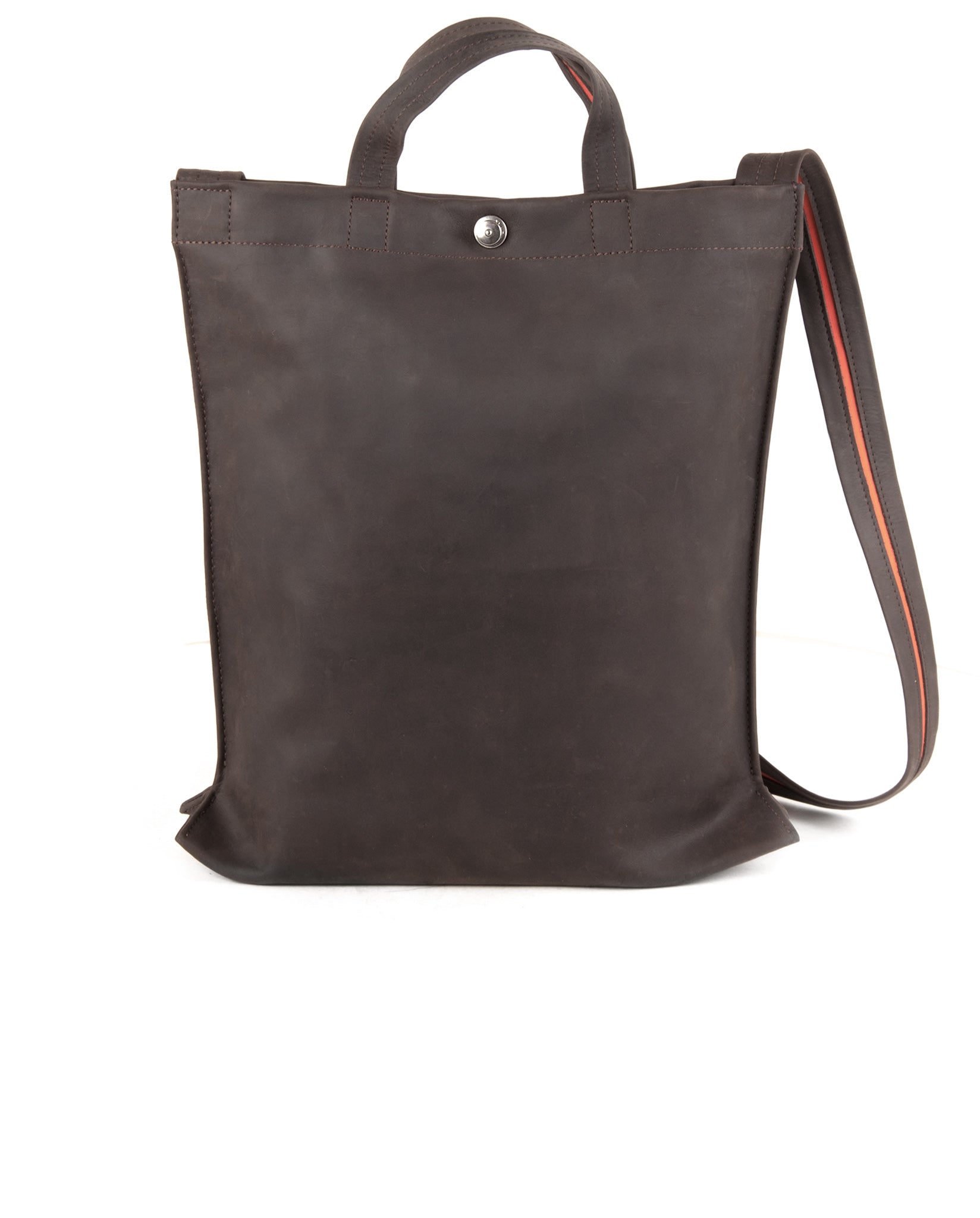 harolds-cubicbag-toro-shopper-einkaufstasche-braun-leder image 1