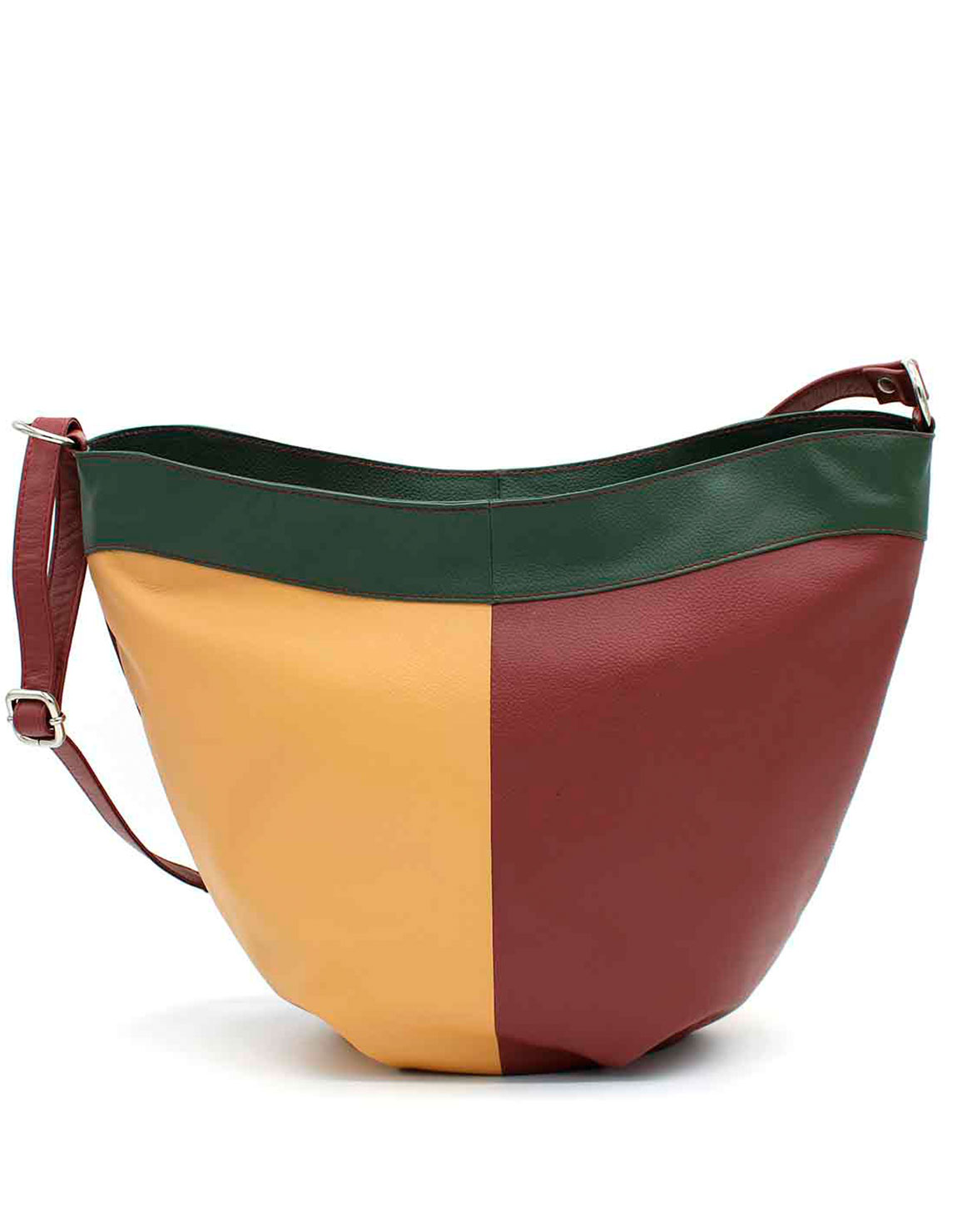soruka-chromatic-schultertasche-beige-braun-rund-28x36 image 1