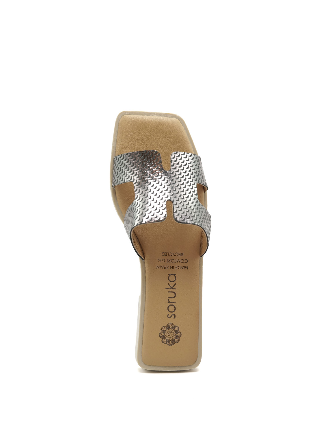 soruka-daphne-sandalen-damen-metallic-flach-leder image 4