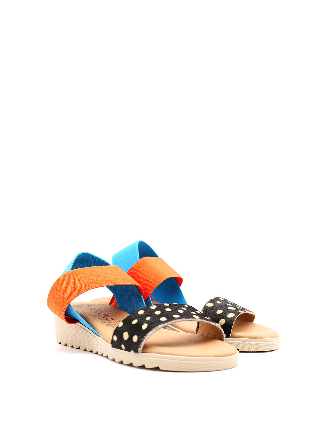 soruka-venus-print-sandalen-orange-blau-animal-print image 2