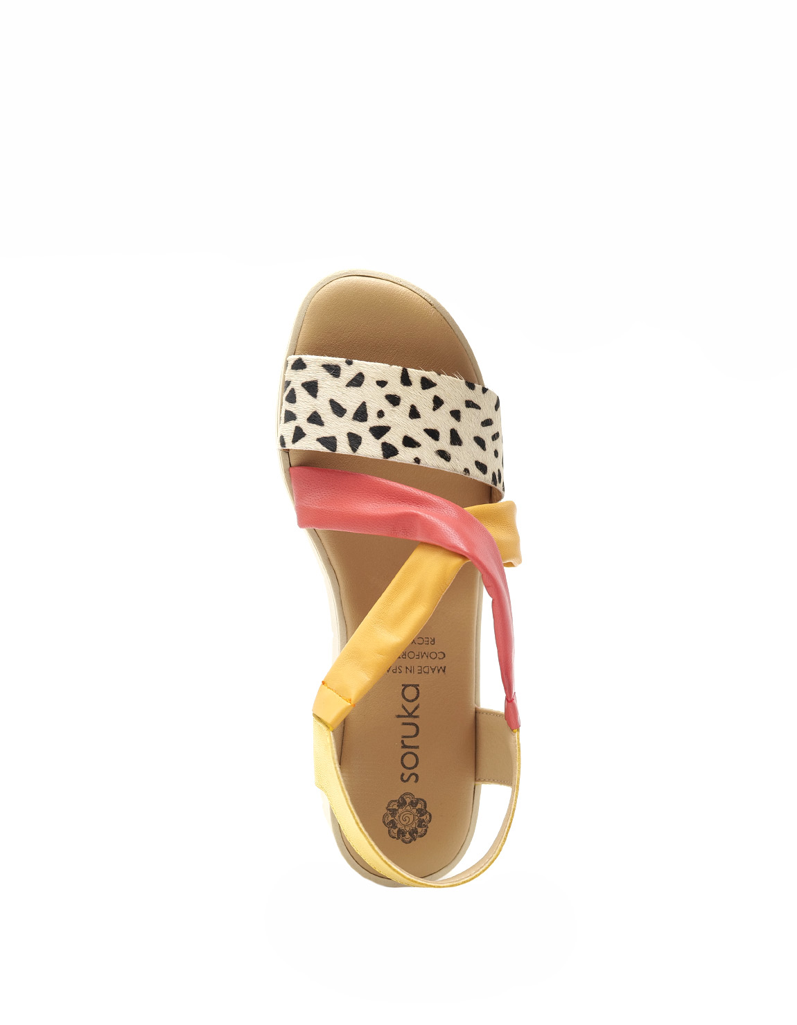 soruka-gaia-sandalen-leder-orange-animal-print image 4