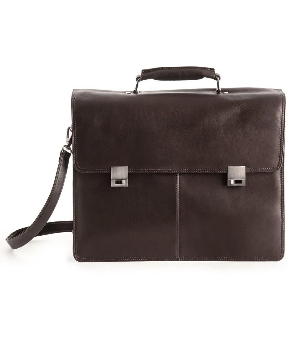 harolds-country-notebook-briefcase-xl-aktentasche-schwarz-leder image 1
