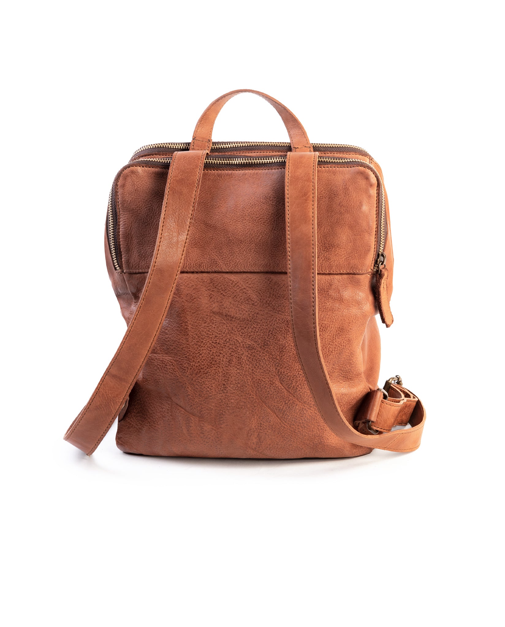 harolds-submarine-backpack-triple-rucksack-schwarz-leder image 4