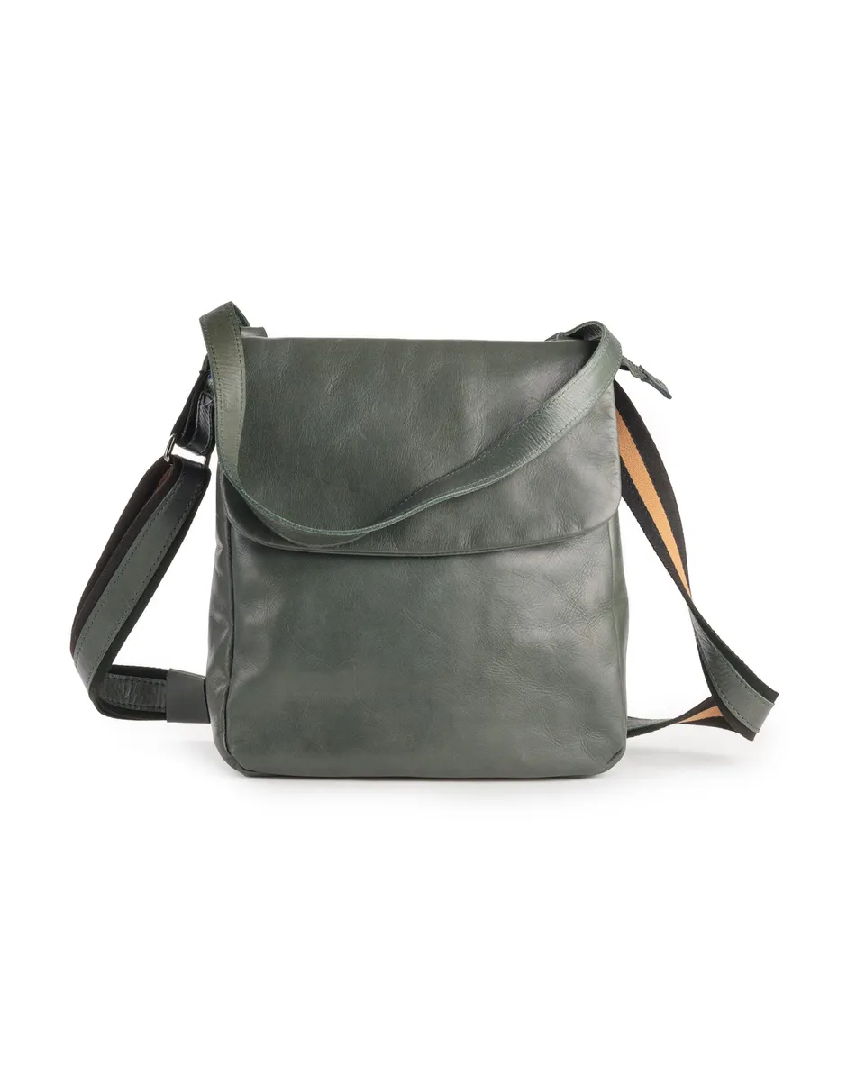harolds-caugio-double-up-schultertasche-schwarz-leder image 1
