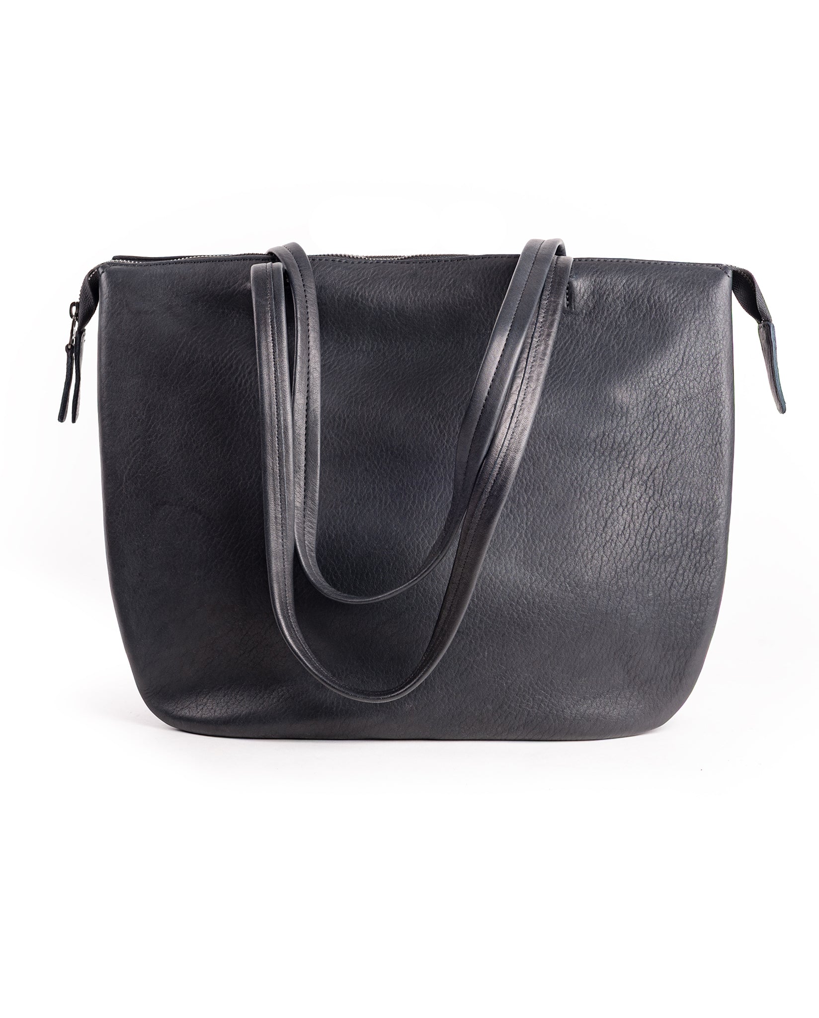 harolds-cufu-shopper-twin-rindleder-shopper-schwarz-pflanzlich-gegerbt image 1