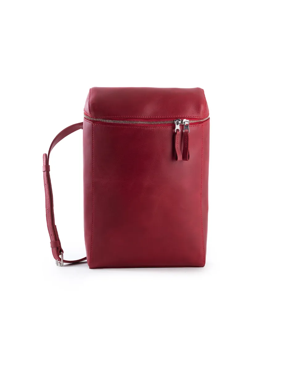 harolds-box-backpack-leder-rucksack-schwarz-omega-22x33-cm image 1