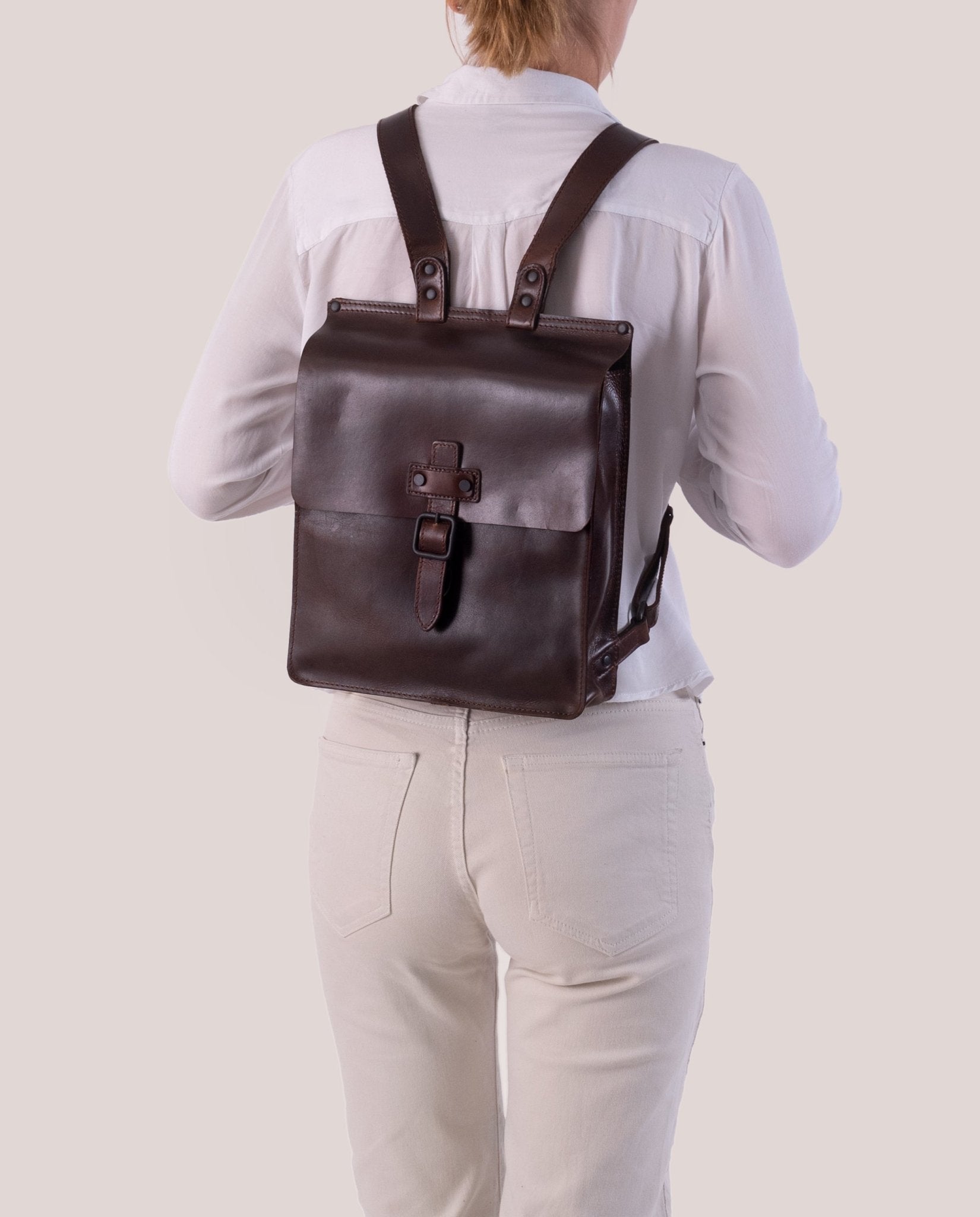 harolds-aberdeen-backpack-s-rucksack-braun-leder image 3