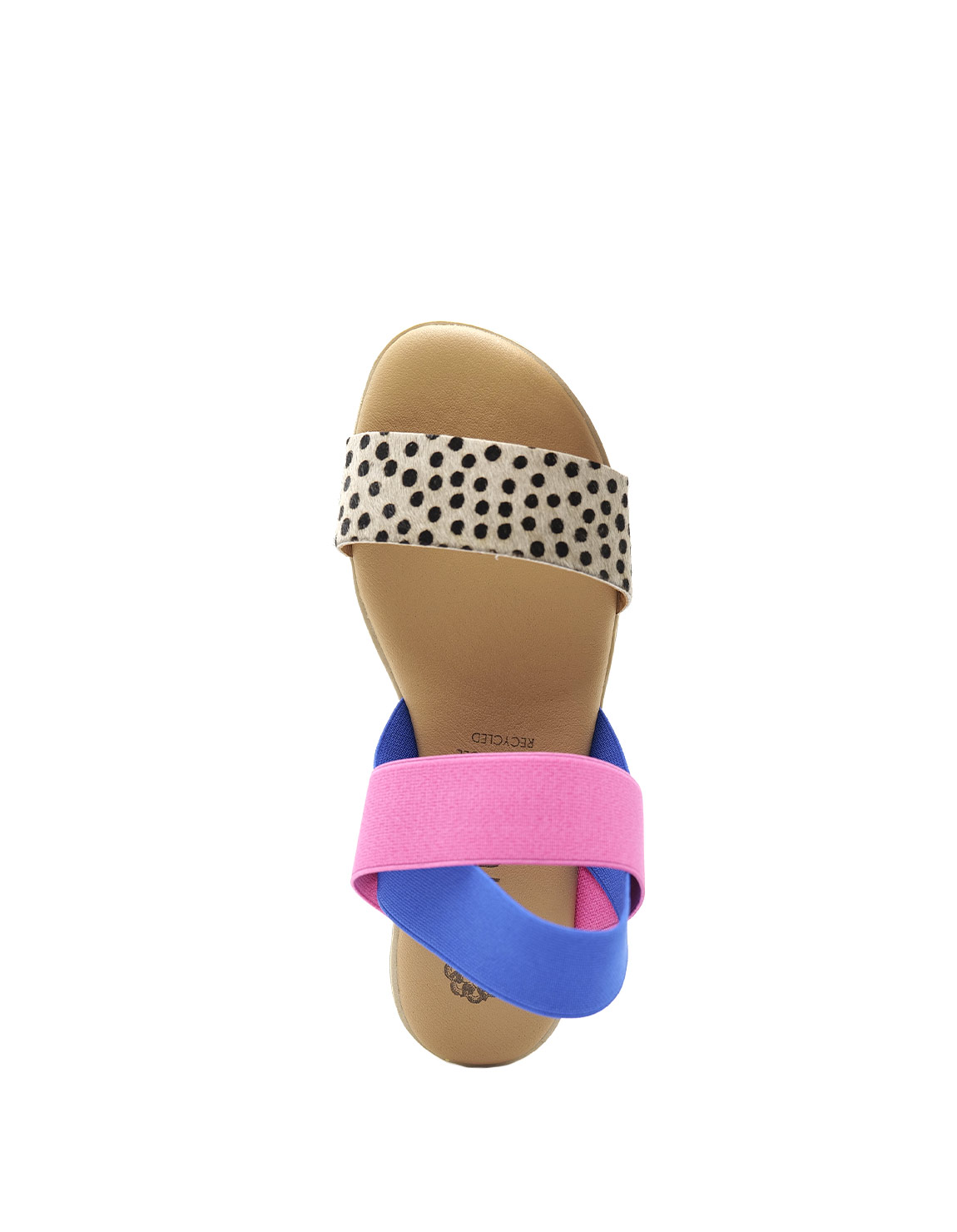 soruka-venus-print-sandalen-rosa-blau-recycling-leder image 4