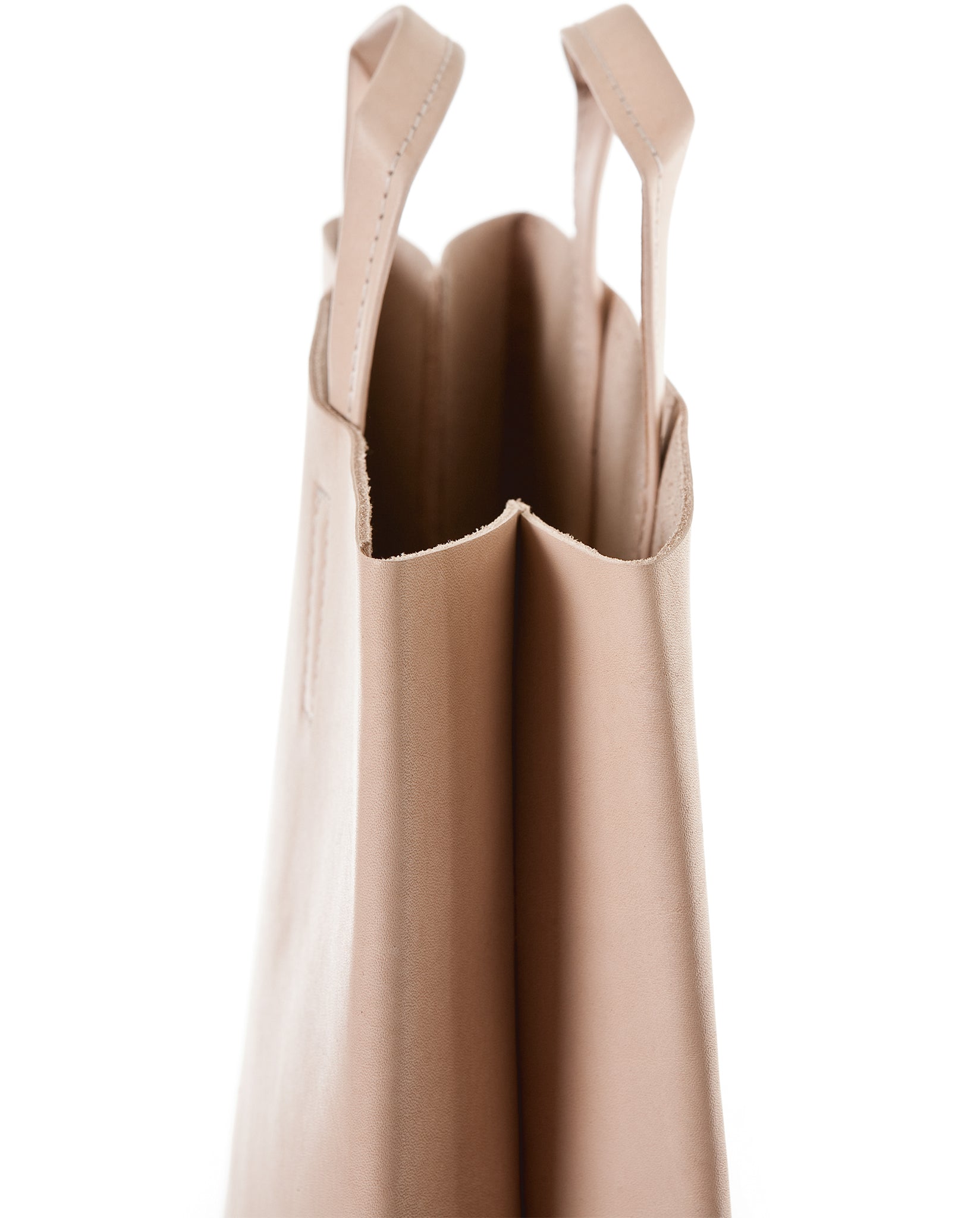 harolds-kraud-leather-paperbag-shopper-natur-a4-leder image 3