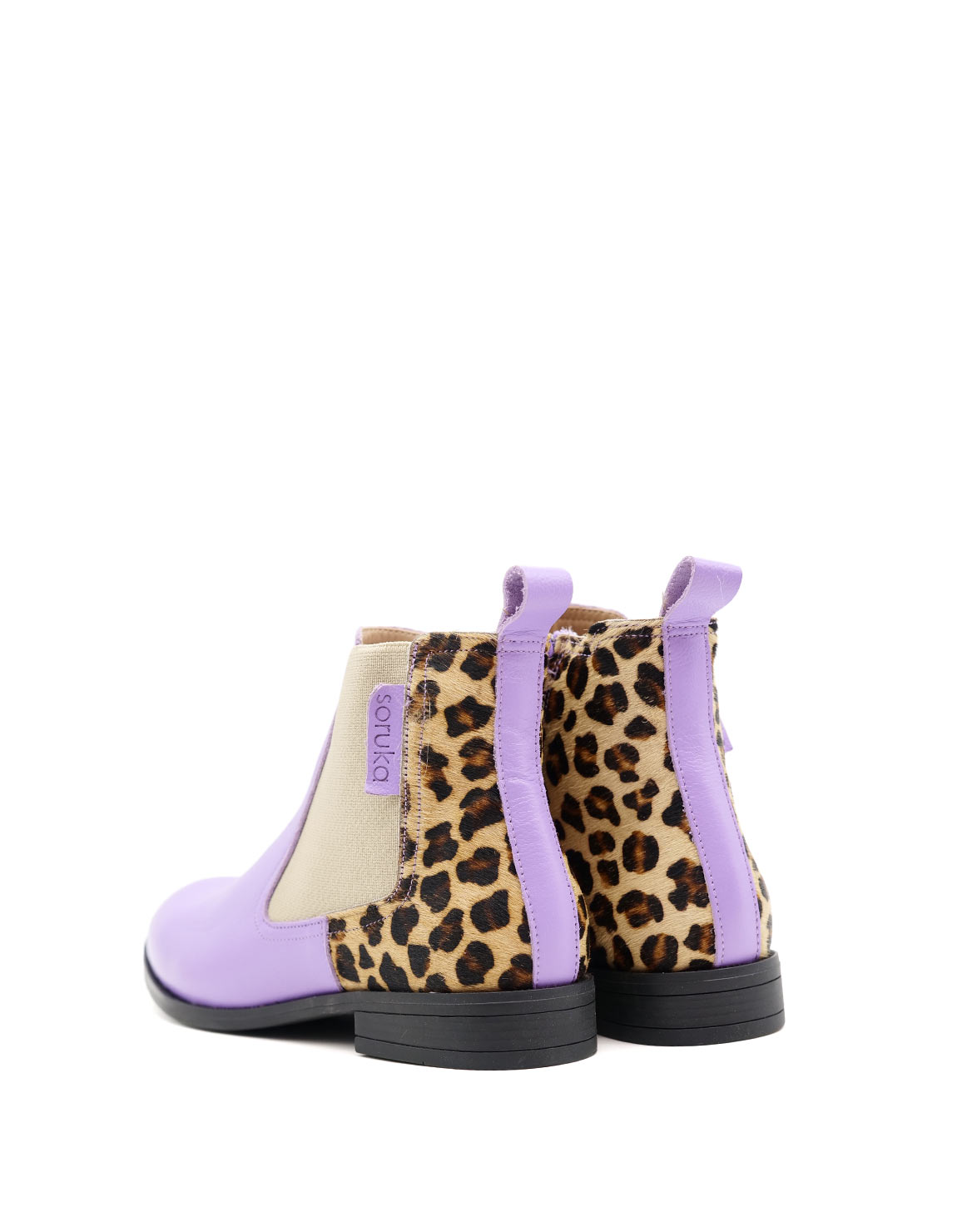 soruka-vesta-stiefeletten-lila-leo-recycling-leder-flach image 3
