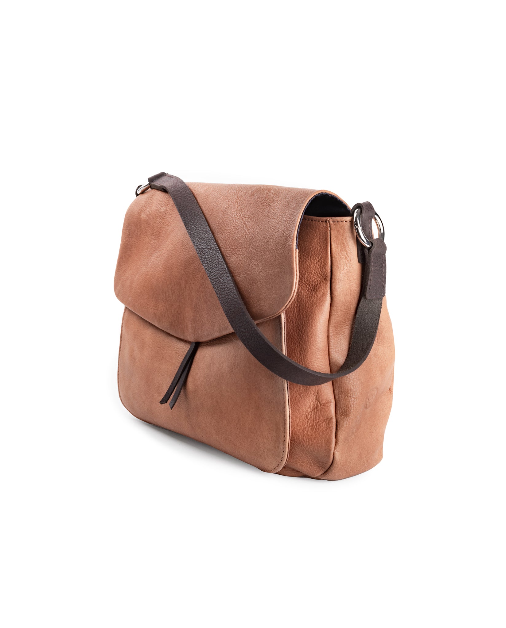 harolds-chaza-slingbag-large-schultertasche-braun-rindleder image 4