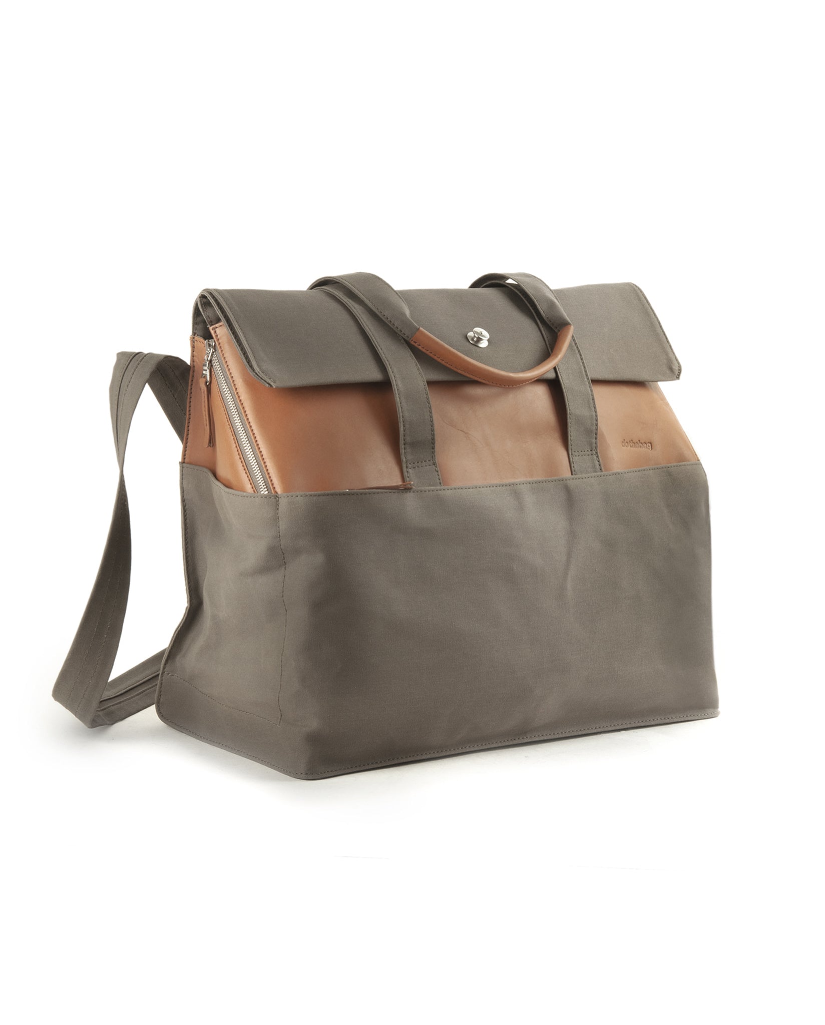 harolds-dothebag-mailbag-travelbag-khaki-weekender image 5