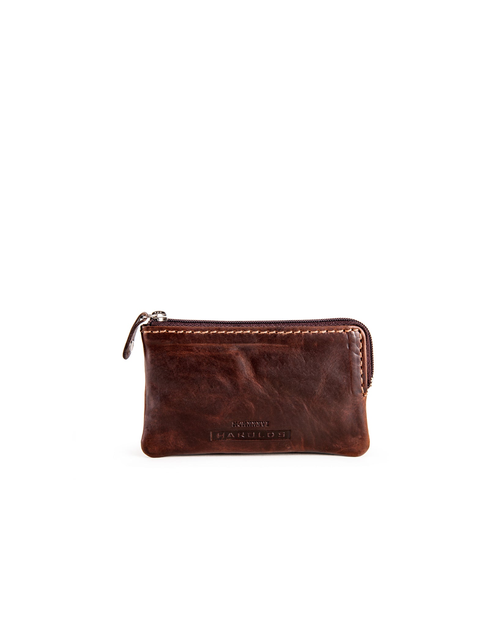 harolds-saddle-keycase-schl-sseletui-braun-leder-mit-ring image 1